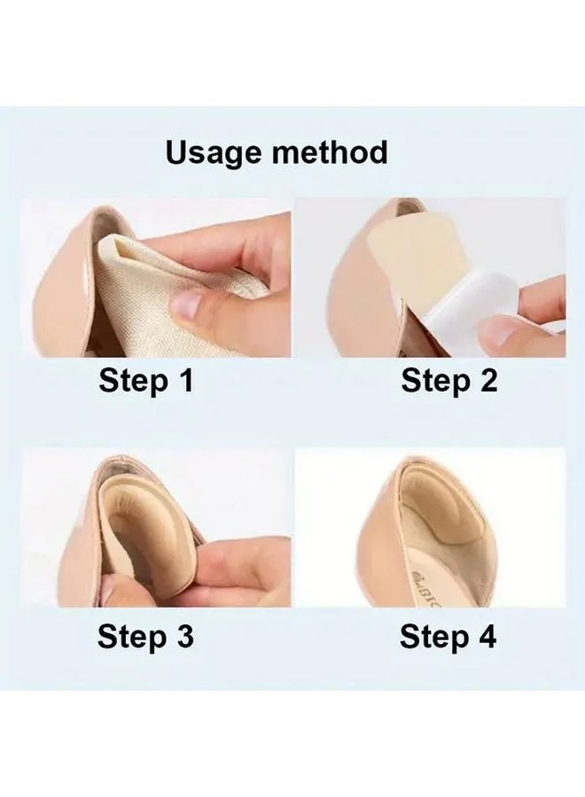 Thick Cushioned Anti Slip Shoe Insoles 6pcs Black Beige Khaki Shock Absorbing All Day Comfort - Image 5